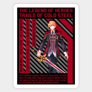 Cedric Reise Arnor| Trails Of Cold Steel Magnet